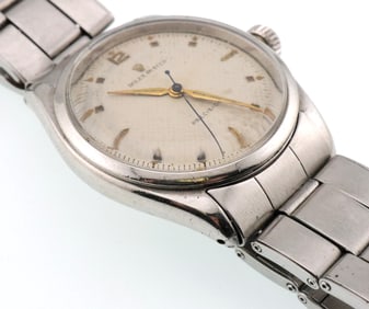 Rolex 1950's 6222 Watch with Original Expansion Bracelet