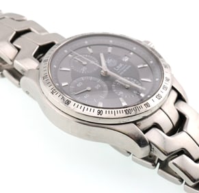 Tag Heuer Link Chronograph Wrist Watch Model Cjf2115