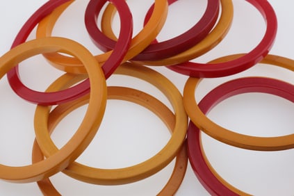 (11) Vintage Bakelite/Catalin Bangle Bracelets