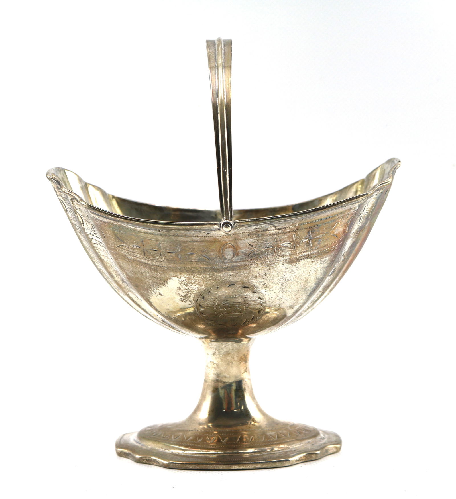 George III Sterling Silver Sweetmeat Basket William Bond London 1796 (1 of 6)