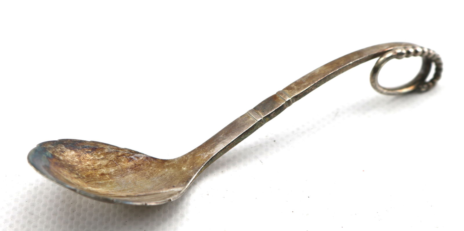 Georg Jensen Ornamental 41 Patter Art Deco Sterling Silver Condiment Spoon (1 of 6)