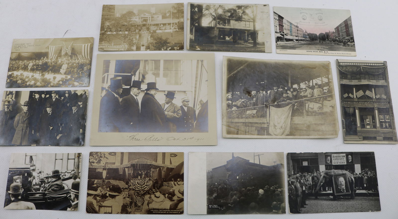 William Taft 1908 Presidential Election Campaign and Victory Postcards and Photographs (1 of 16)