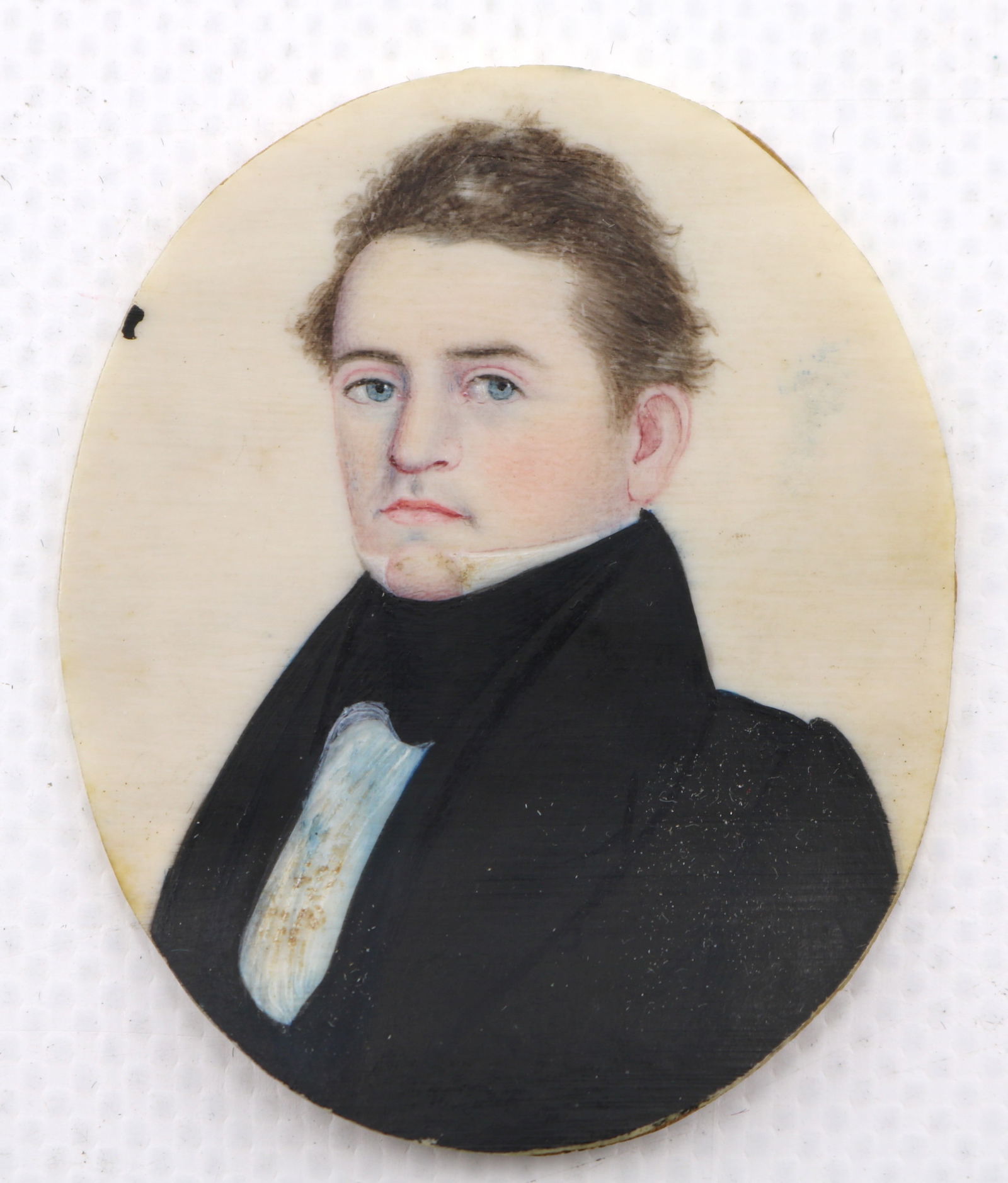 Confederate Naval Engineer Augustus McLaughlin Miniature Portrait (1 of 3)