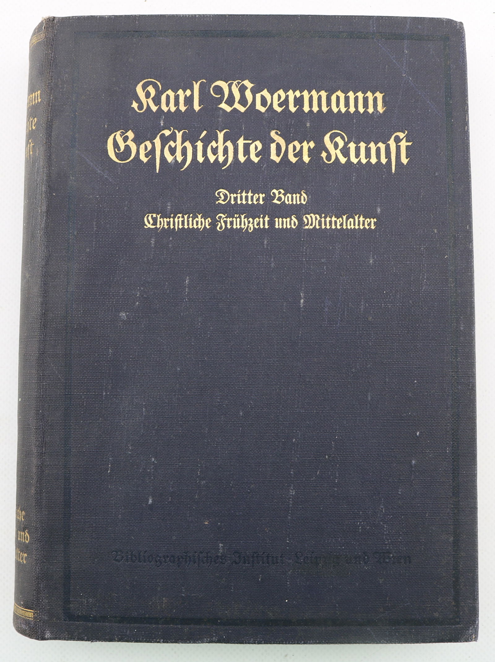[Ex-Libris Adolf Hitler] Karl Woermann History of Art Volume Three, 1918: Good to very good condition, spine defective, minor isolated stains and light foxing. Together with a small group of early Third Reich ephemera.