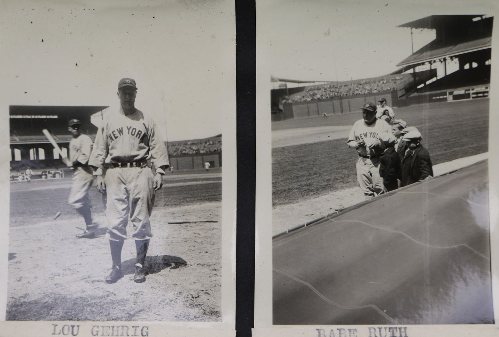 Original Unpublished 1930s Baseball Photo Album including Babe Ruth, All Star Games, etc. (1 of 20)