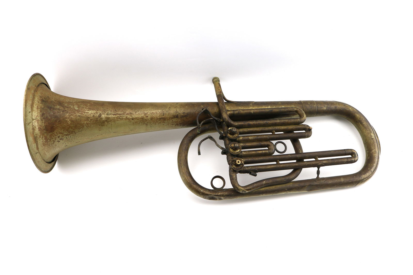 Ernst Seltmann Philadelphia Civil War Era Brass Saxhorn Instrument (1 of 8)