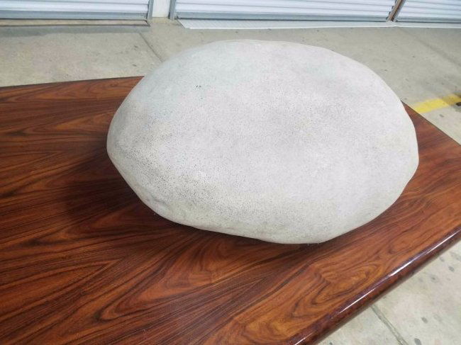 4 of 4 French rock lamp, by A. Lazenave Atelier A Paris: French rock lamp, by A. Lazenave Atelier A., Paris