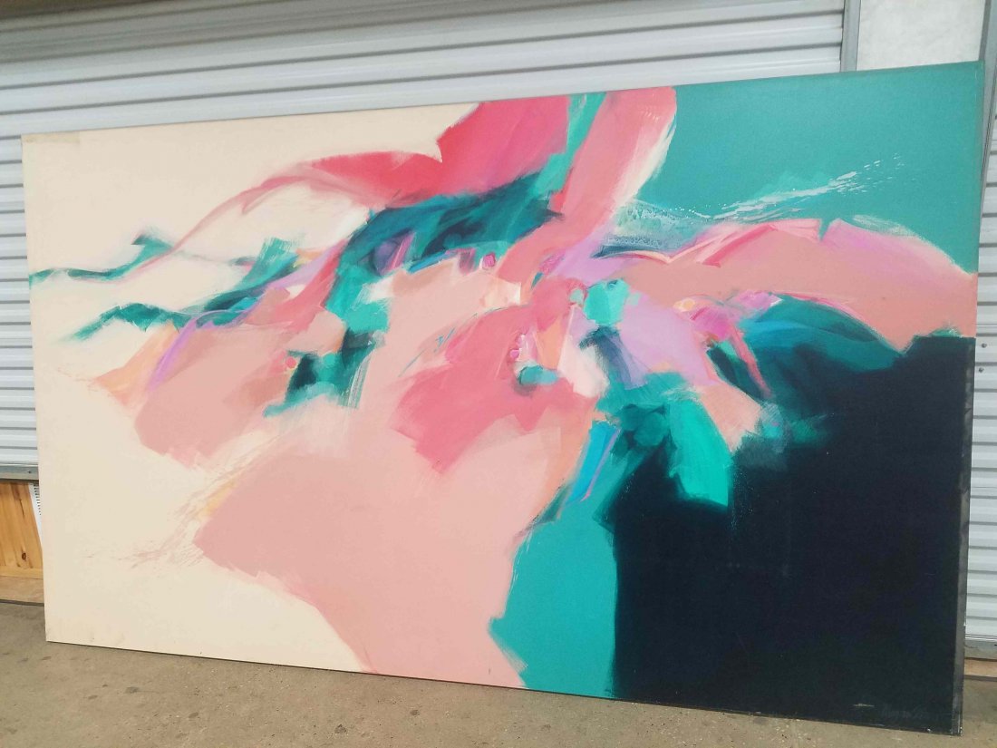 1 of 4 "Odyssey I" Abstract By Mary Jane Schmidt (1 of 3)