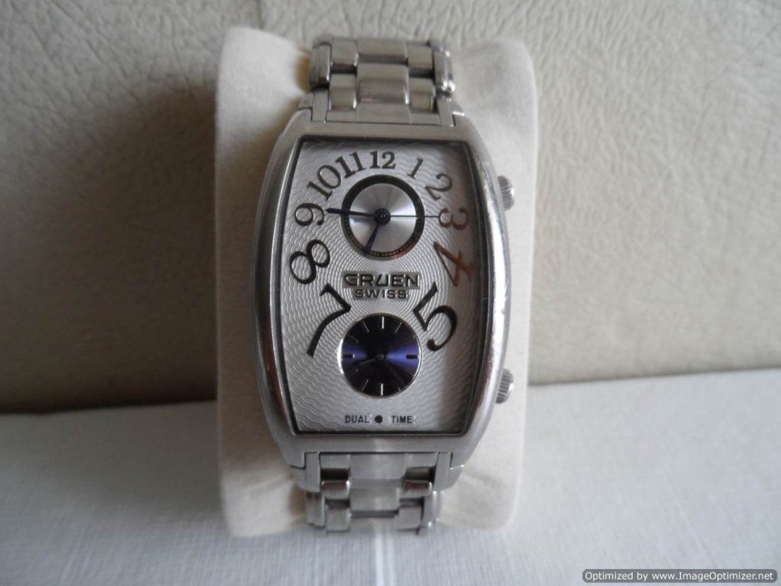 Gruen Dual Time Swiss Watch (1 of 2)