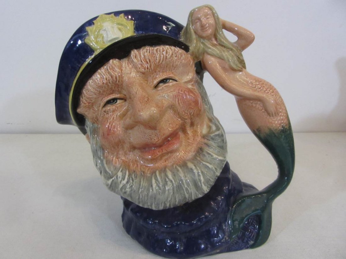 Large Royal Doulton Toby Jug "Old Salt": Large Royal Doulton Toby Jug "Old Salt" 7 5/8" tall