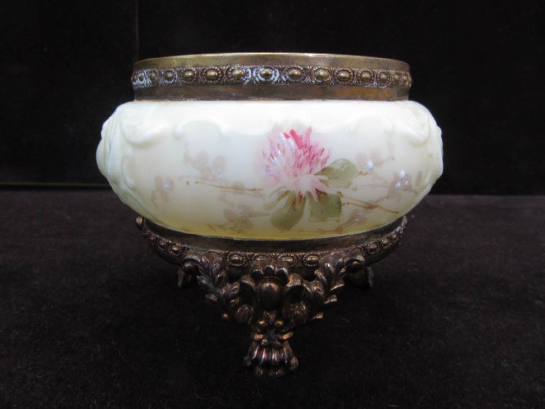 Signed Wavecrest Footed Pin Dish (1 of 3)