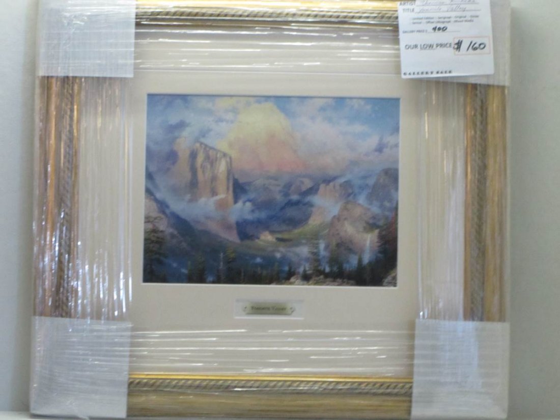 Thomas Kinkade Lithograph "Yosemite" (1 of 3)