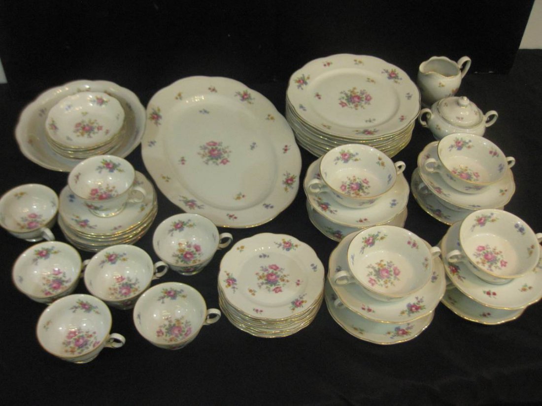 45 Piece Set of KPM Porcelain China (1 of 3)