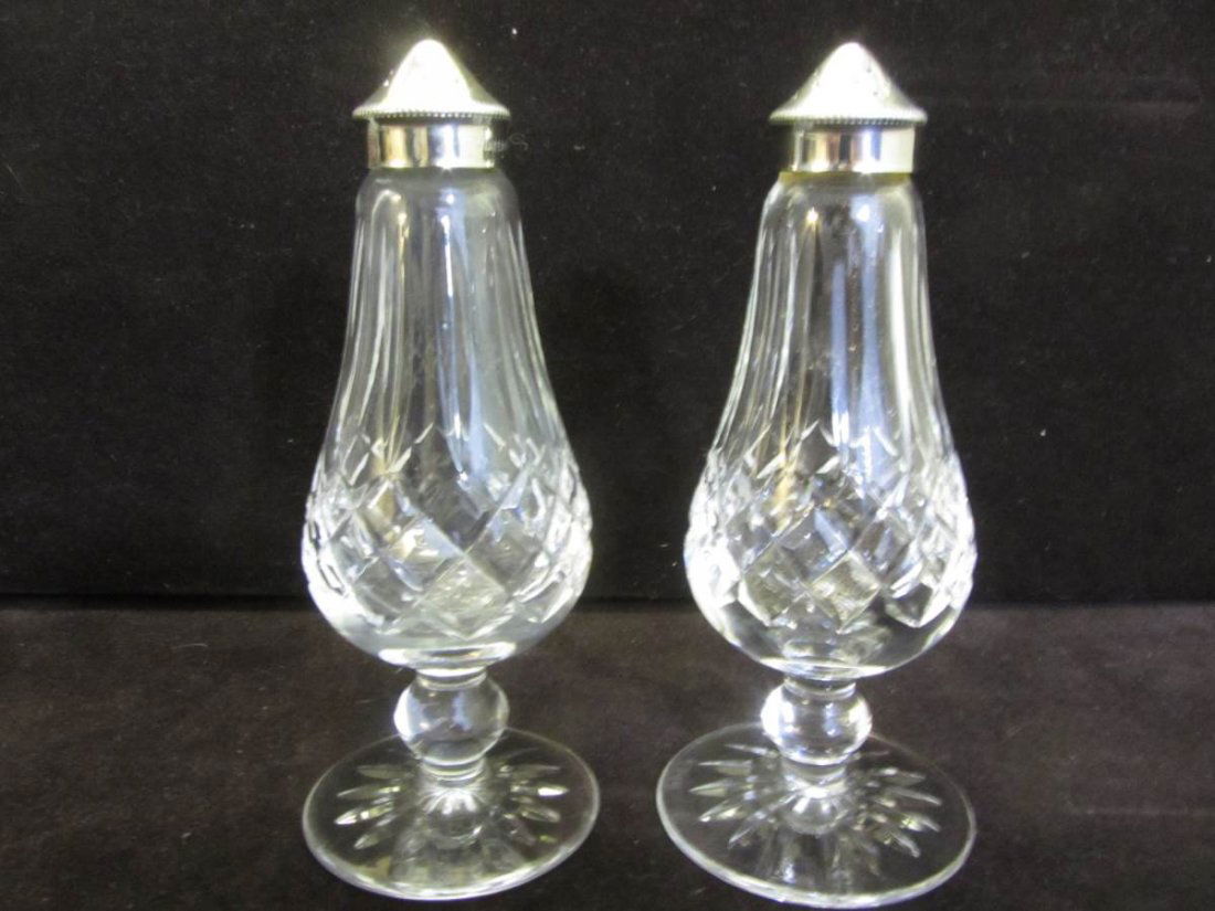 Waterford Crystal Salt and Pepper Shakers Lismore (1 of 2)