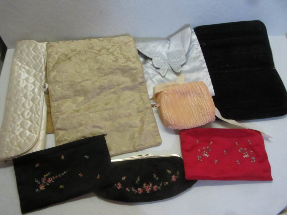 3 Vintage Jewelry Travelling Cases, Makeup Case and (1 of 2)