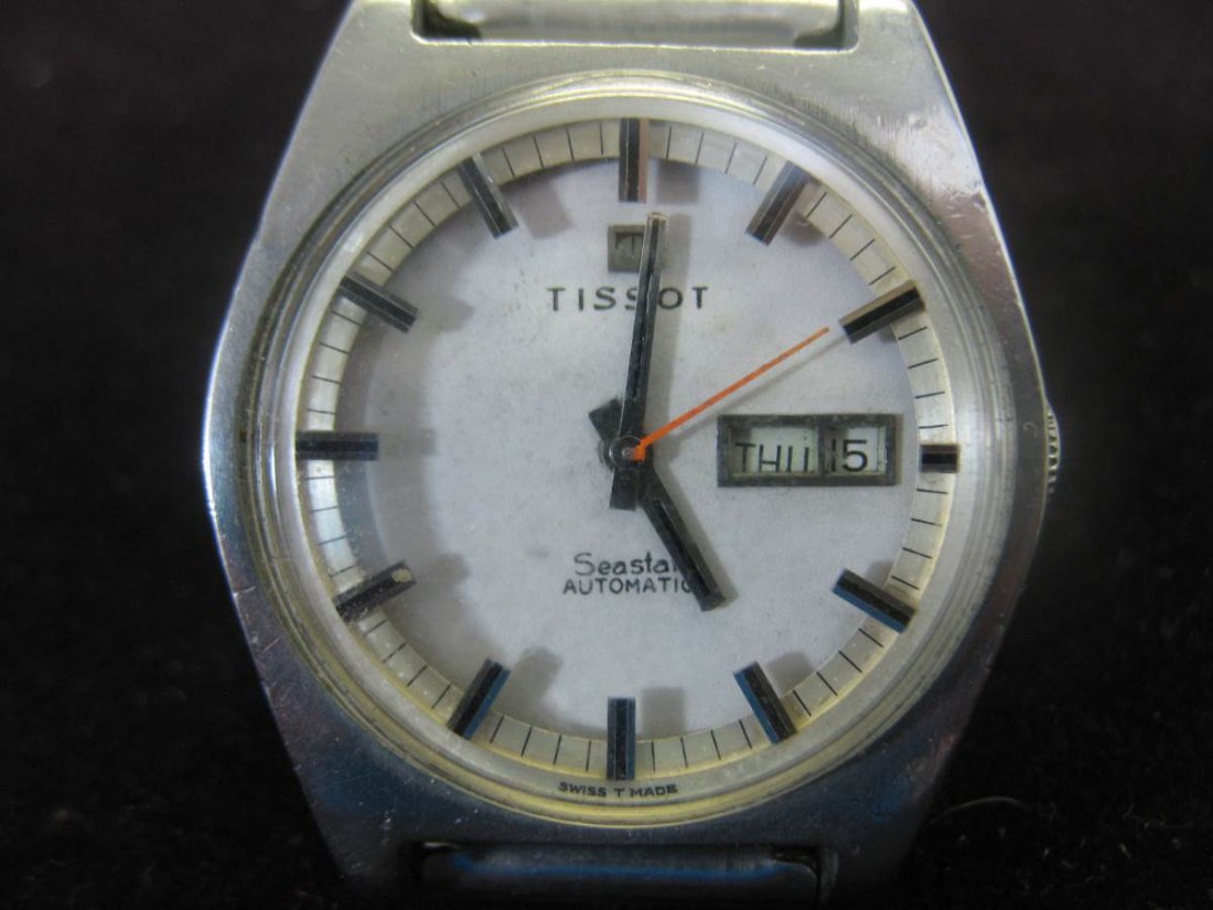 Vintage Swiss Tissot Seastar Automatic: Vintage Swiss Tissot Seastar Automatic