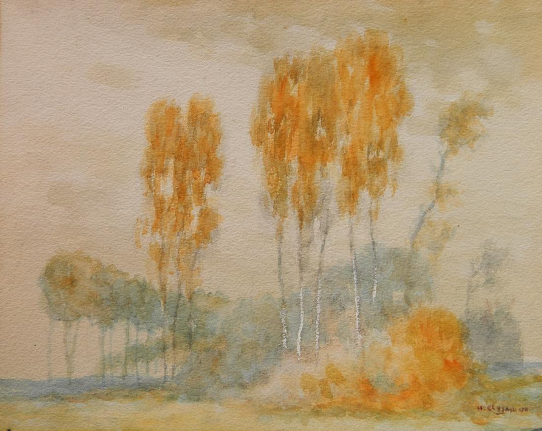 William Clusmann watercolor (1 of 4)
