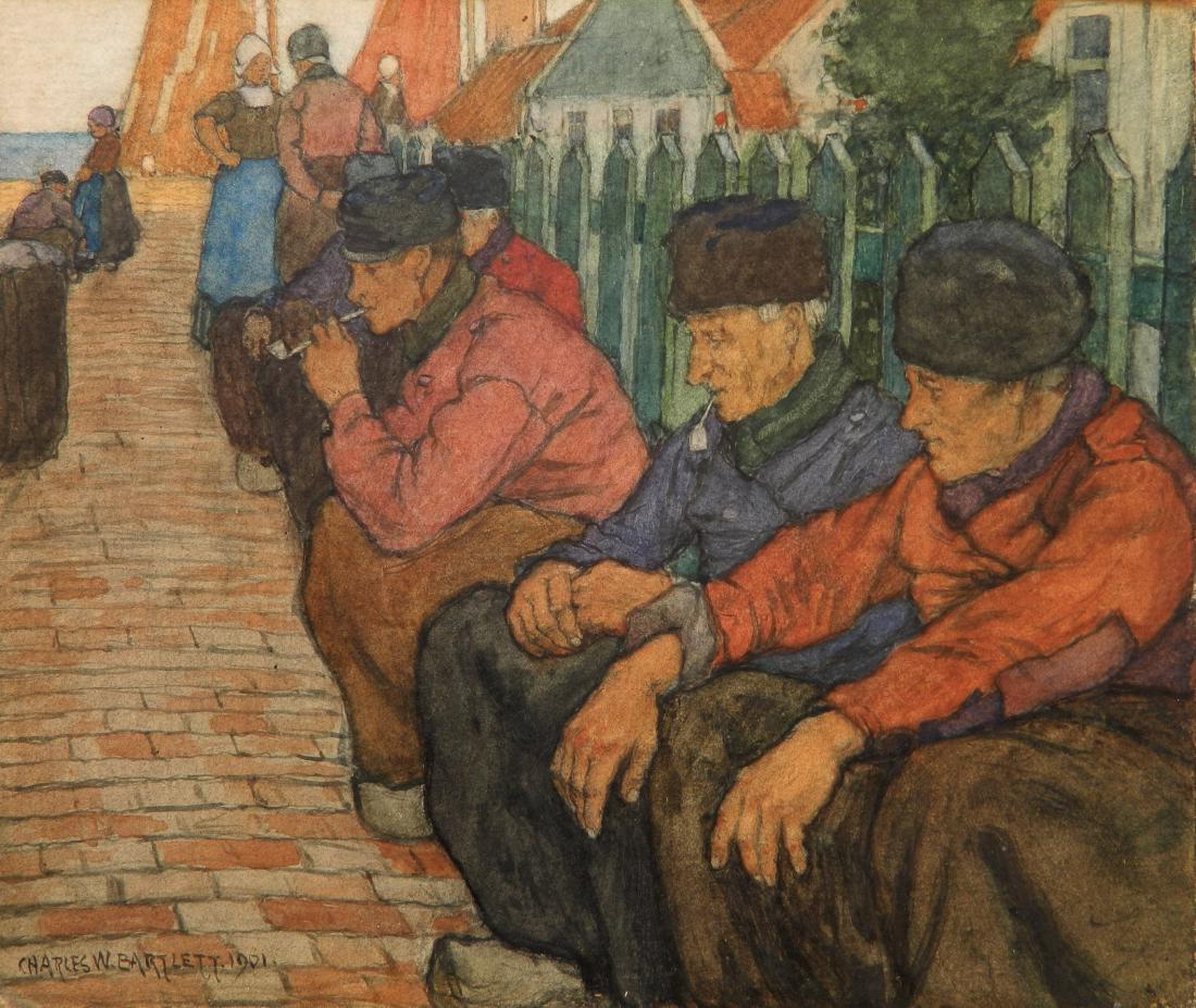 Charles W. Bartlett gouache (1 of 4)