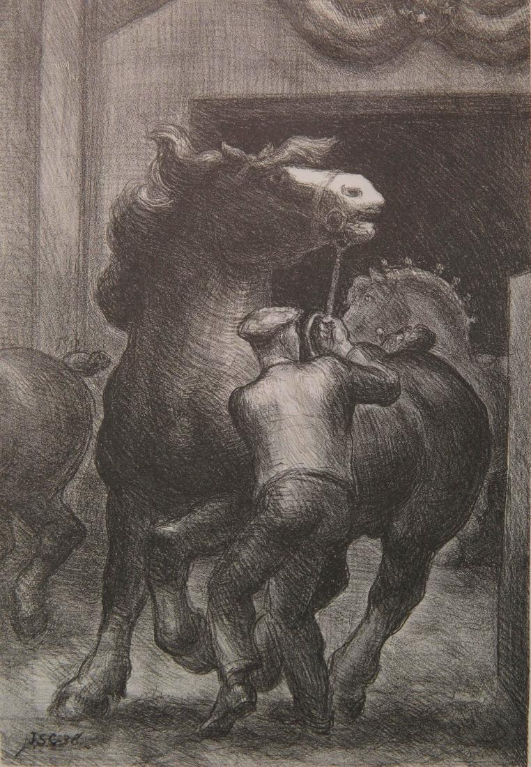 John Steuart Curry lithograph (1 of 4)