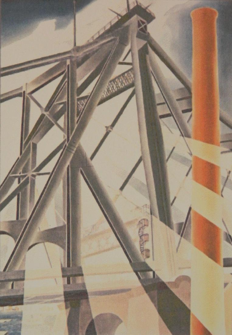 after Elsie Driggs off-set lithograph (1 of 4)