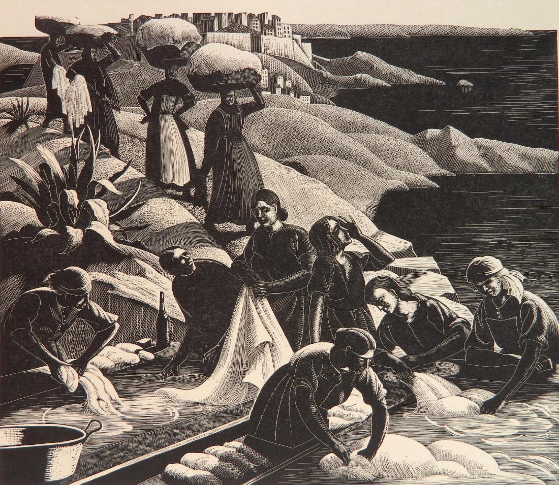 Clare Leighton wood engraving (1 of 4)