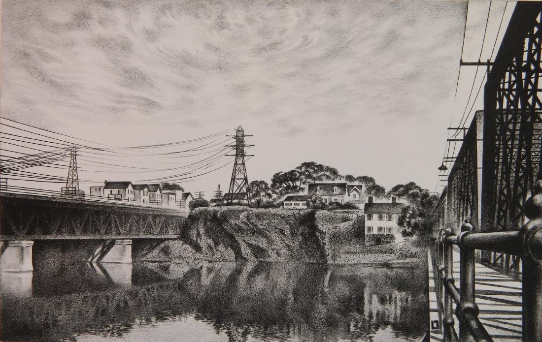 Louis Lozowick lithograph (1 of 4)