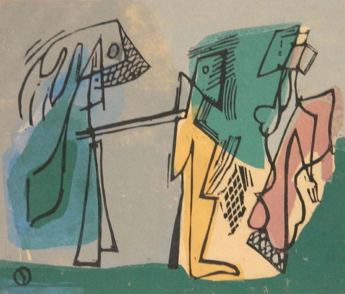 Louis Schanker woodcut (1 of 4)