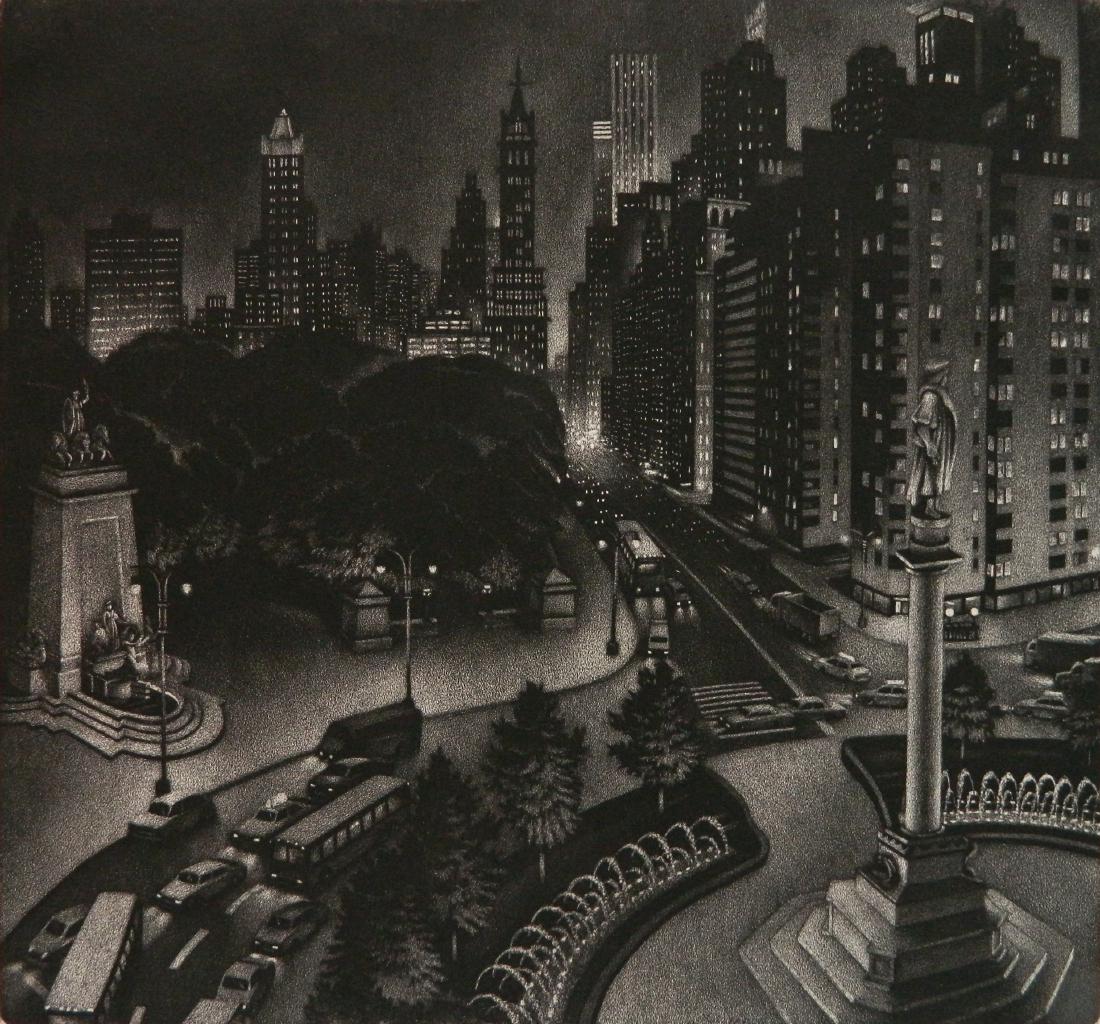 William Behnken etching and aquatint (1 of 4)