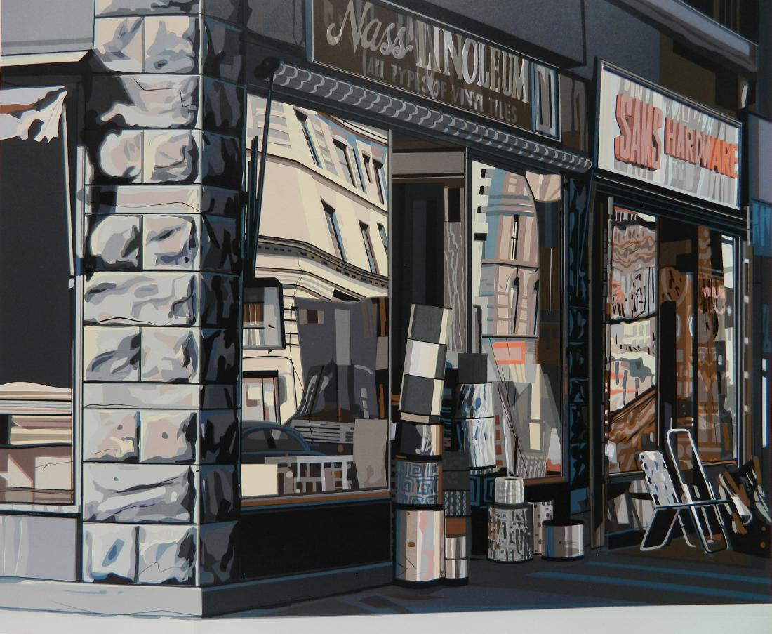 Richard Estes silkscreen (1 of 4)