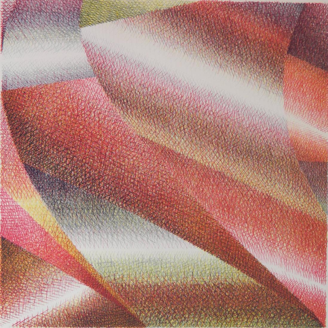 Samia Halaby lithograph (1 of 4)