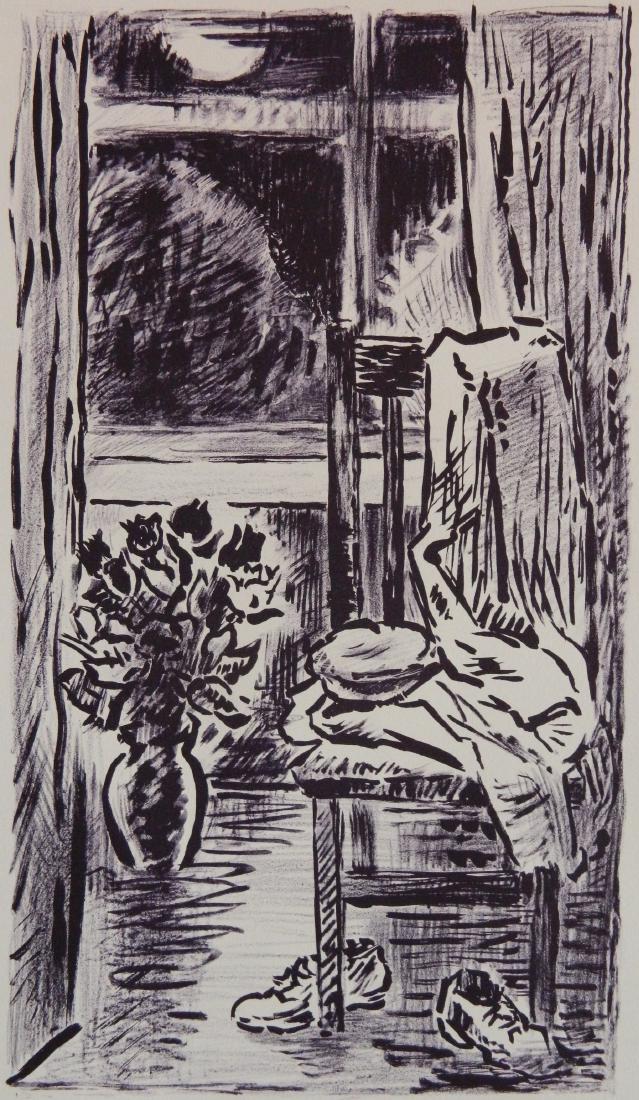 Karl Schrag lithograph (1 of 4)