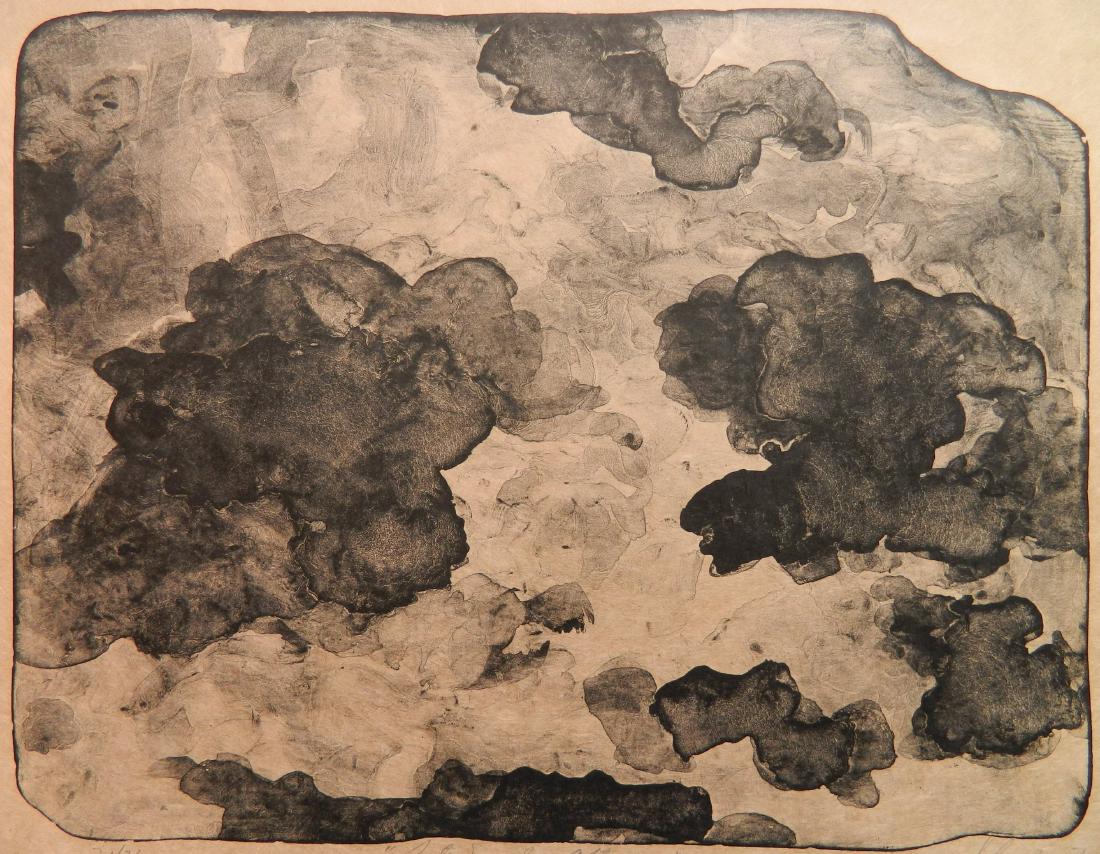 Jon Schueler lithograph (1 of 4)