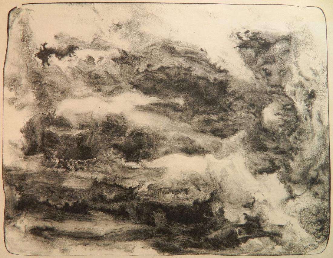 Jon Schueler lithograph (1 of 4)