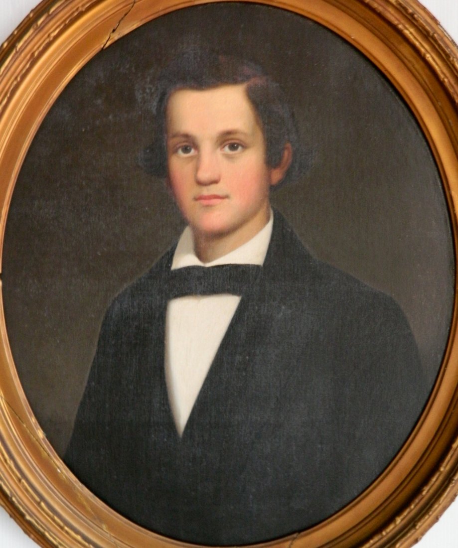 19th c. American School oil (1 of 3)