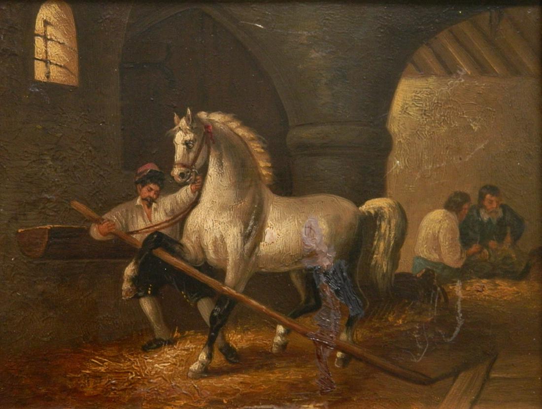 19th c. European School oil (1 of 5)