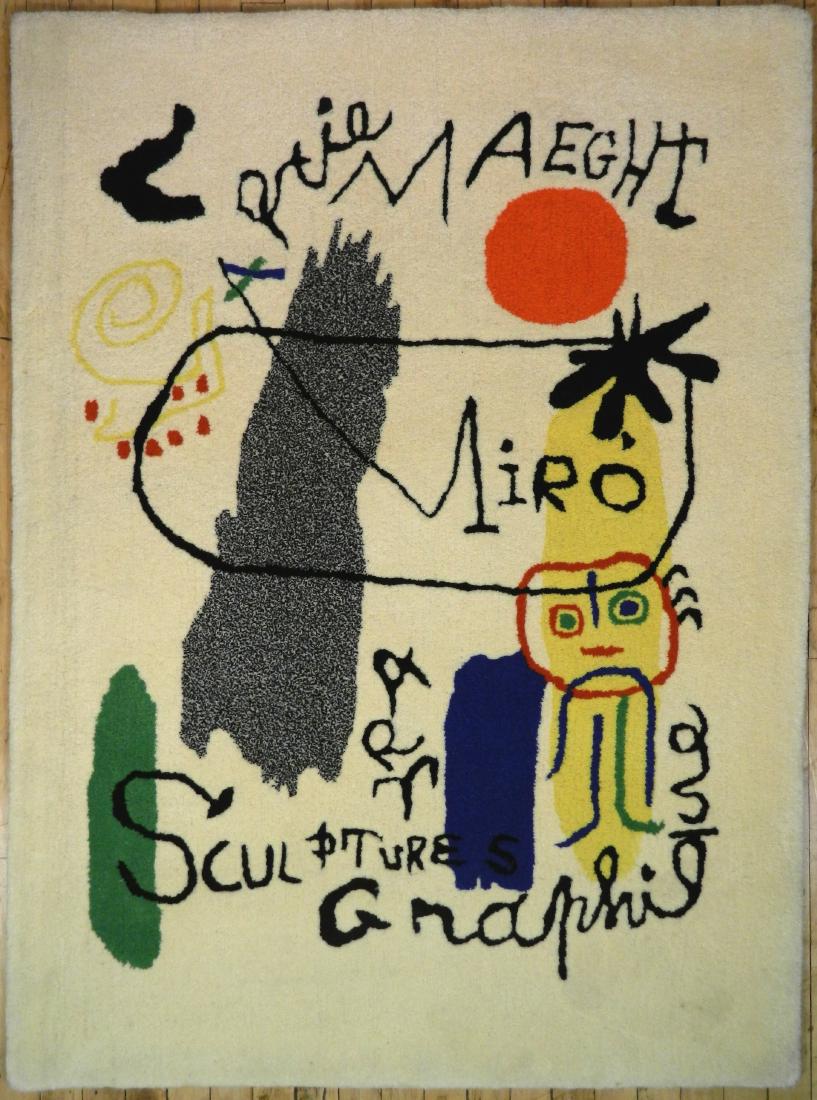 after Miro wall hanging rug (1 of 2)