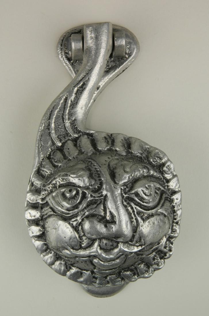 Don Drumm door knocker: Don Drumm door knocker, signed Drumm. 8 1/2''l