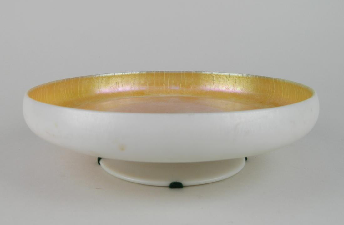 Attributed to Quezel Art Glass bowl (1 of 3)