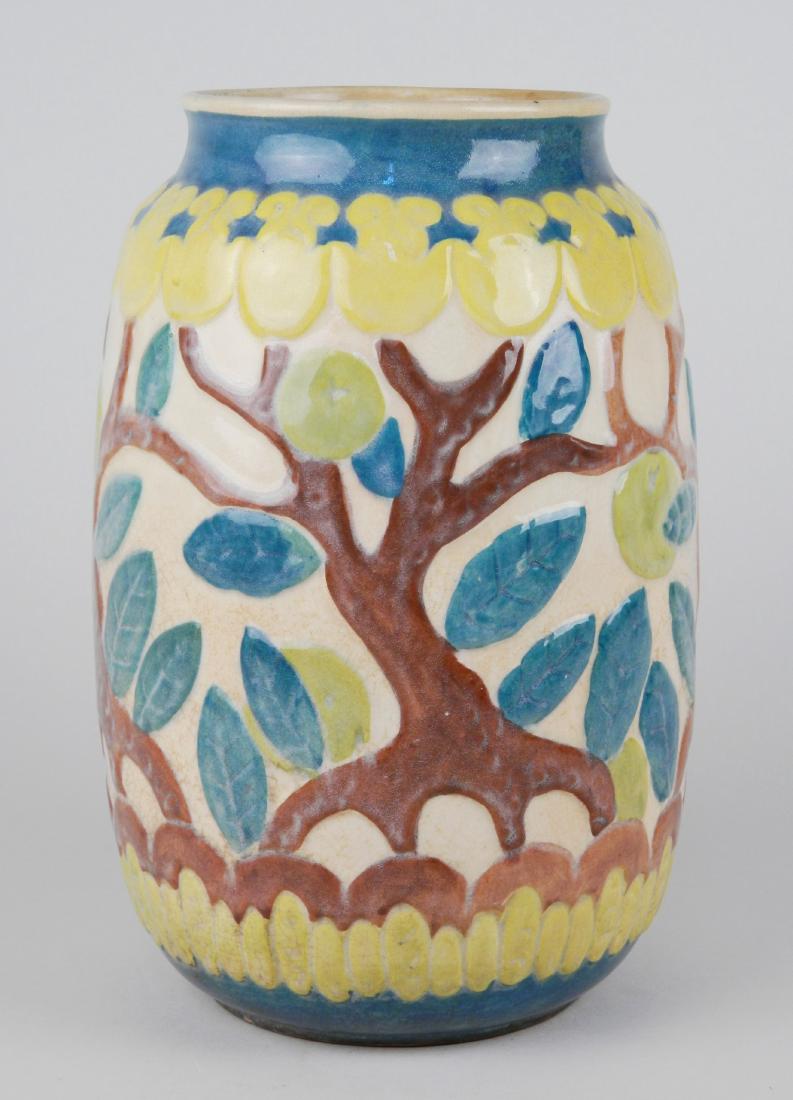 Cowan Pottery Lemon Tree vase (1 of 3)
