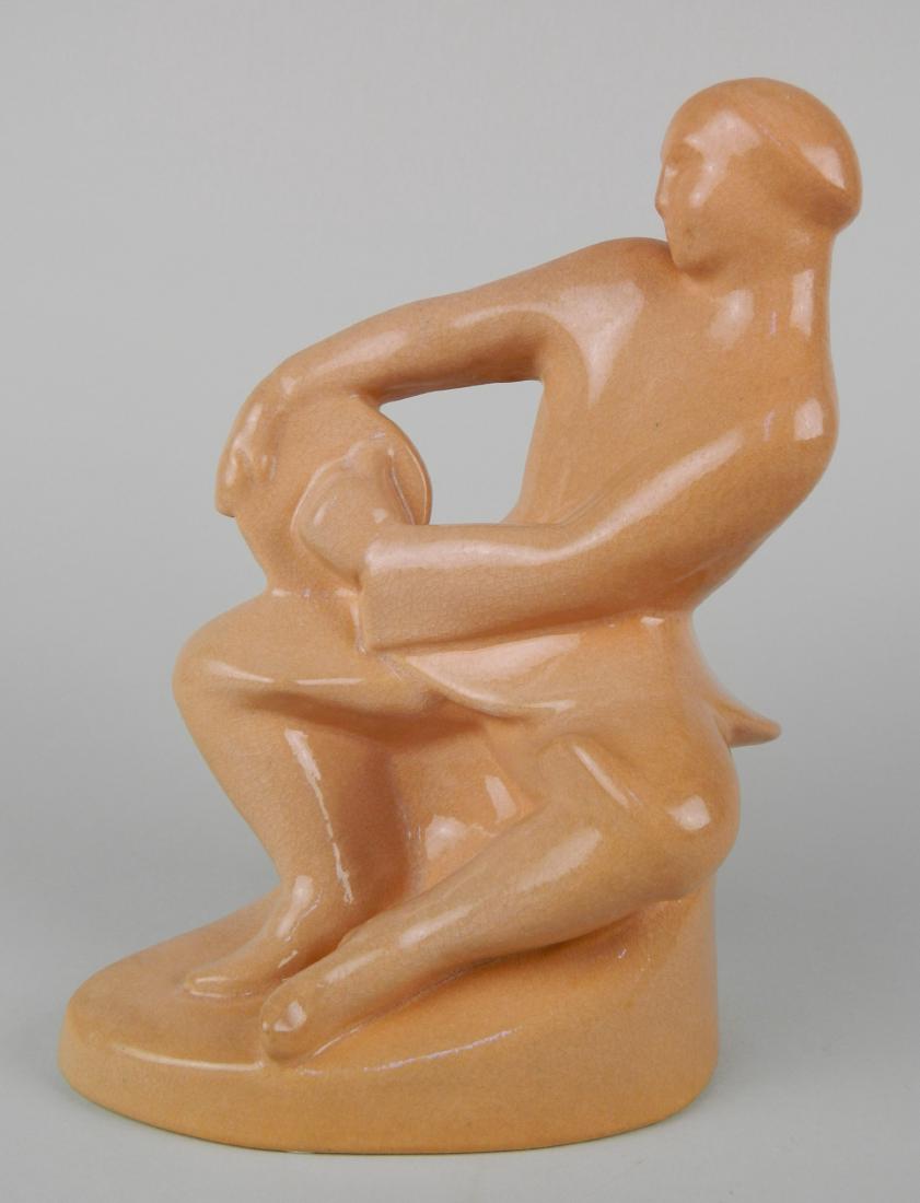 Cowan Pottery figurine (1 of 3)