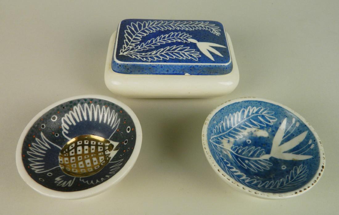 3 Waylande Gregory pottery items (1 of 7)