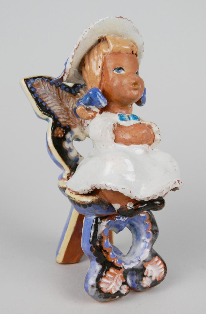 Thelma Frazier Winter terra cotta figurine (1 of 3)