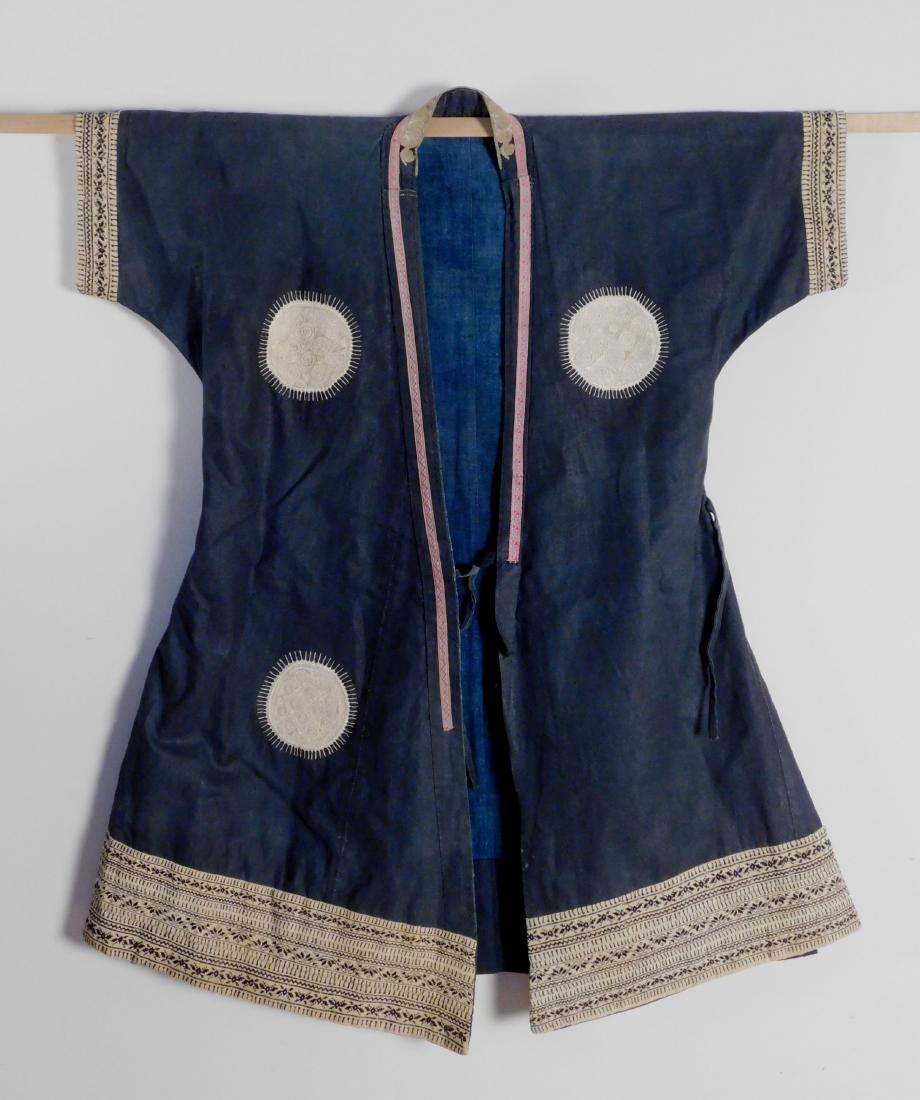 Chinese textile jacket in dark indigo (1 of 2)