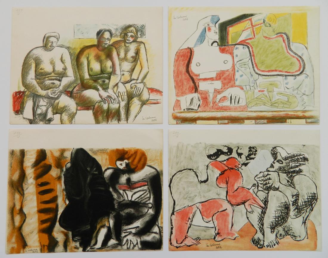 Le Corbusier 4 lithographs (1 of 7)