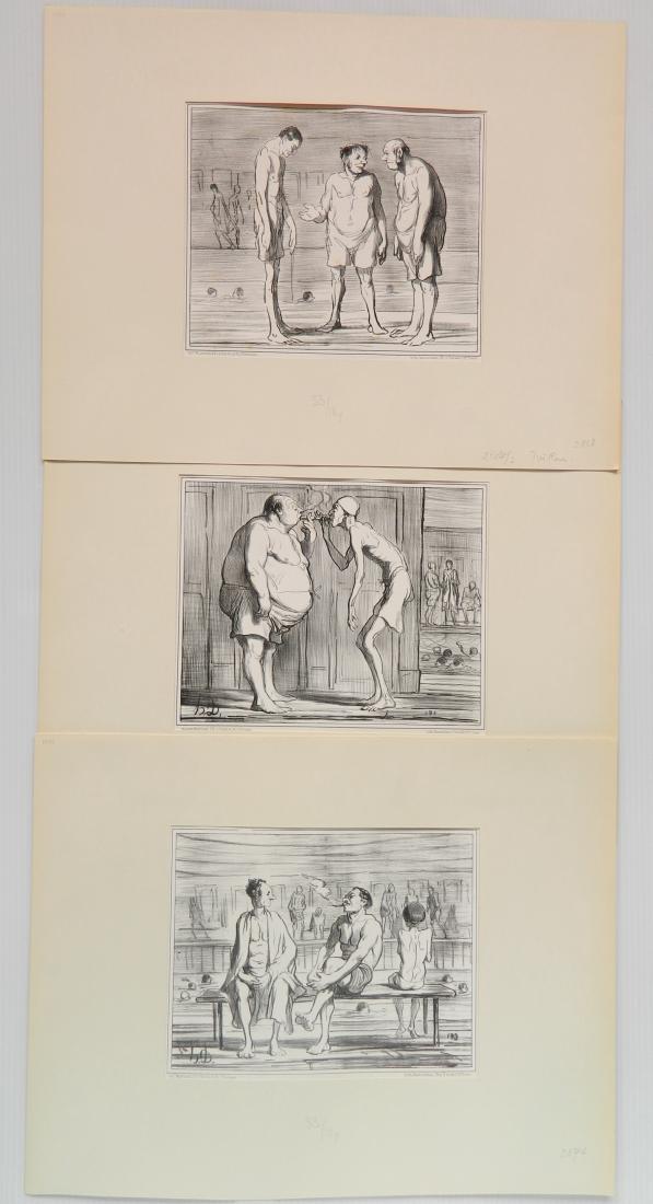 Honore Daumier 3 lithographs (1 of 10)