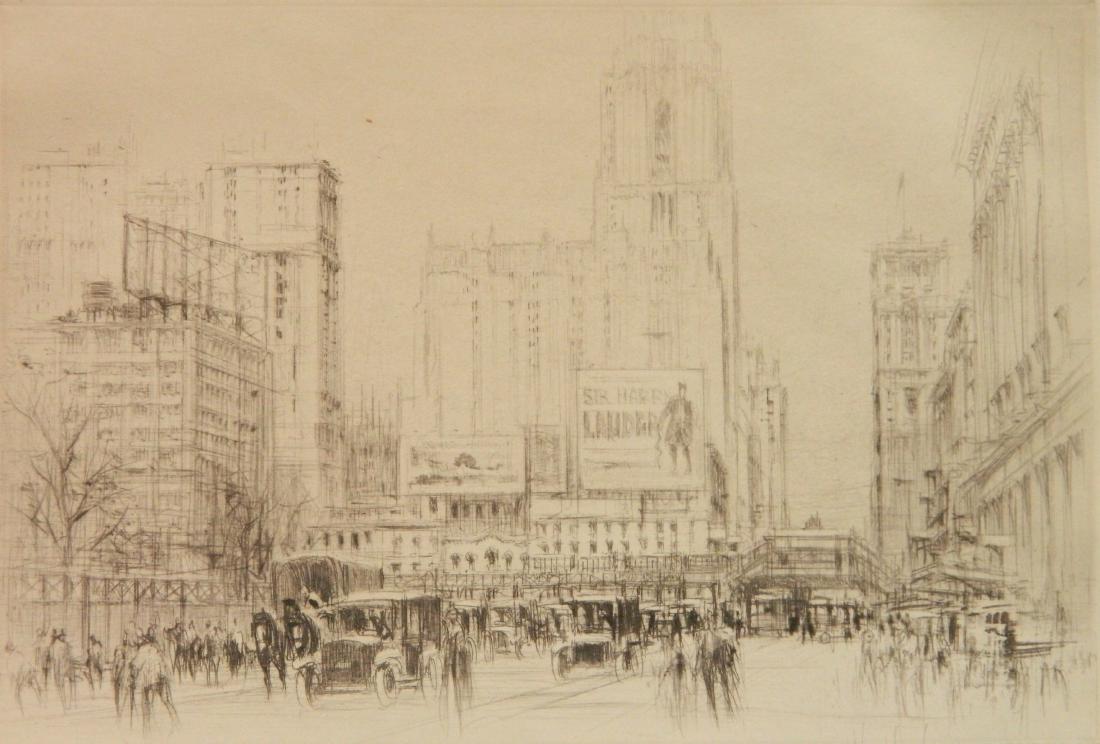 William Walcot etching (1 of 4)