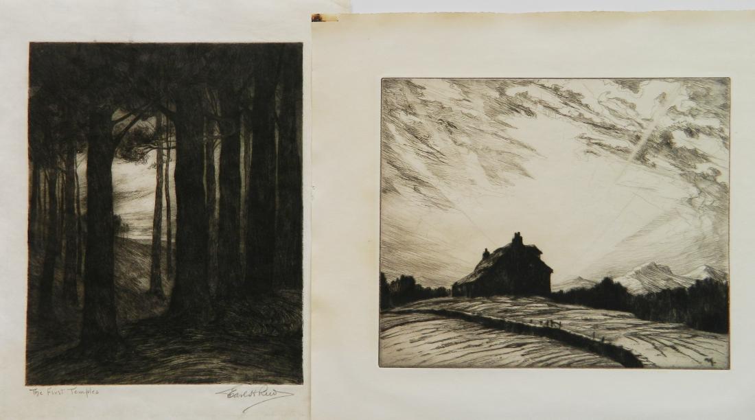2 American etchings (1 of 8)