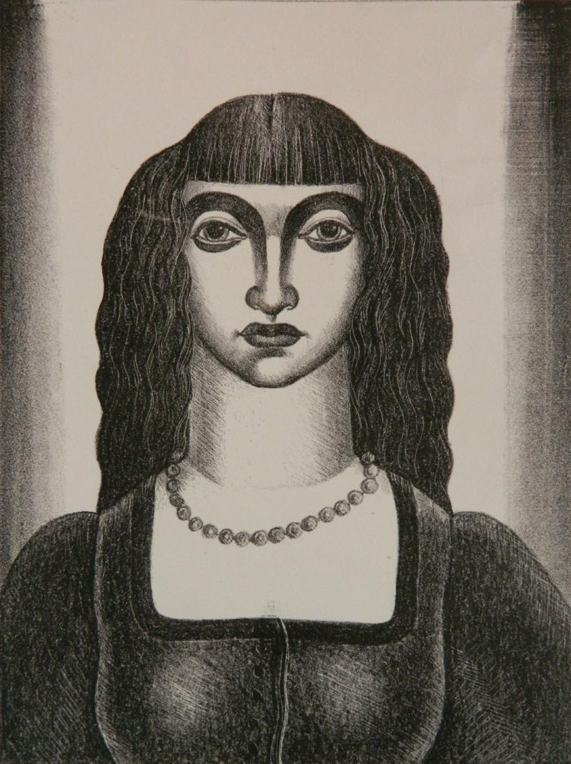 Emil Bistram lithograph (1 of 4)