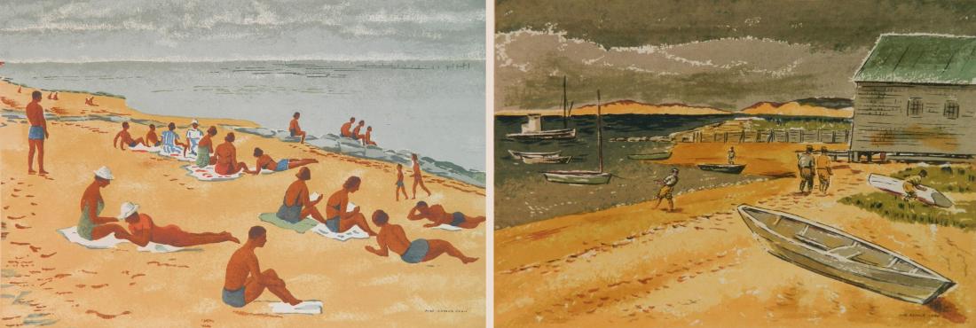 Max Arthur Cohn 2 silkscreens (1 of 5)