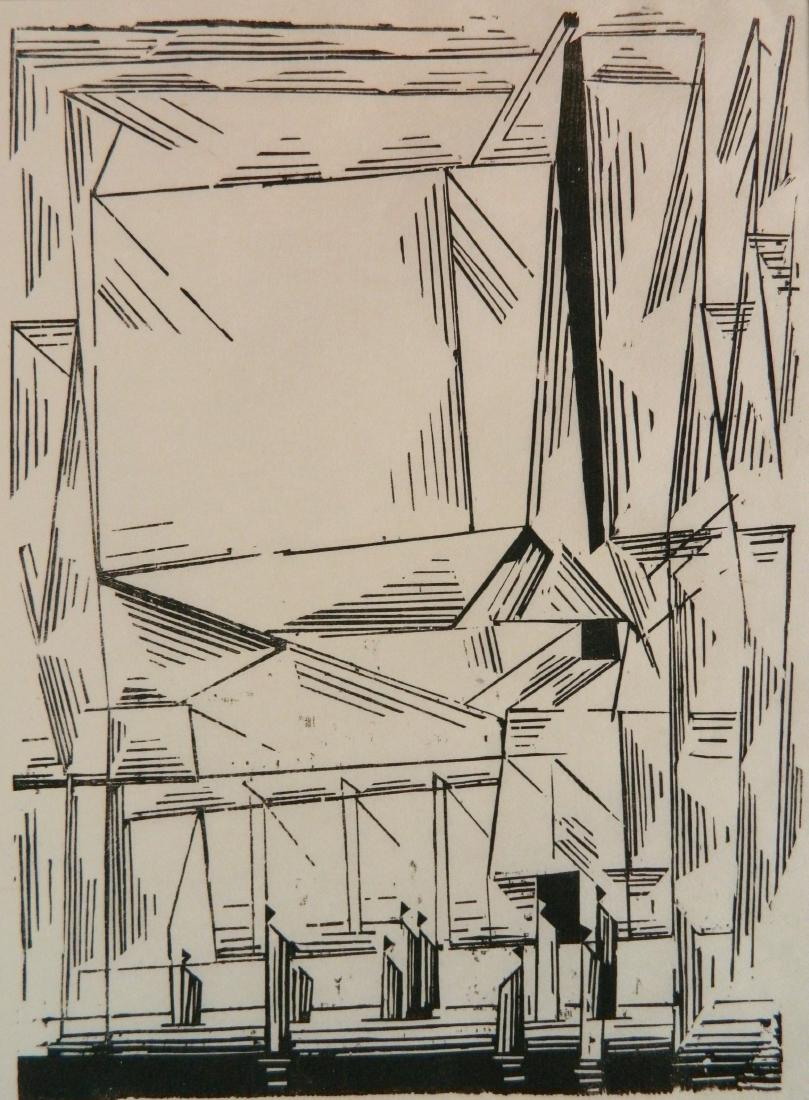 Lyonel Feininger woodcut (1 of 3)